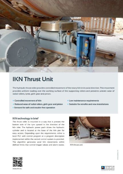 IKN Kiln Thrust Unit