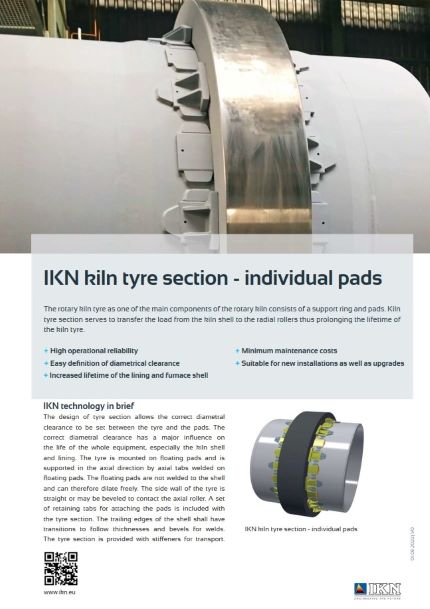 IKN Kiln Tyre Section Individual Pads