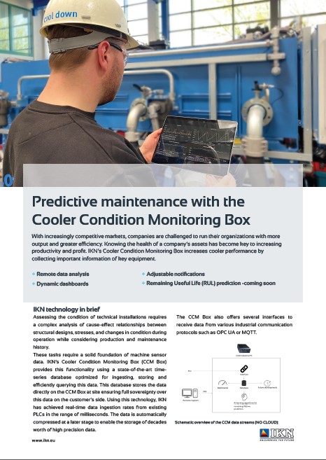 IKN Cooler Condition Monitoring